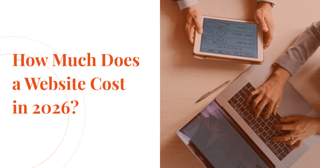 blog graphic about how much a website cost